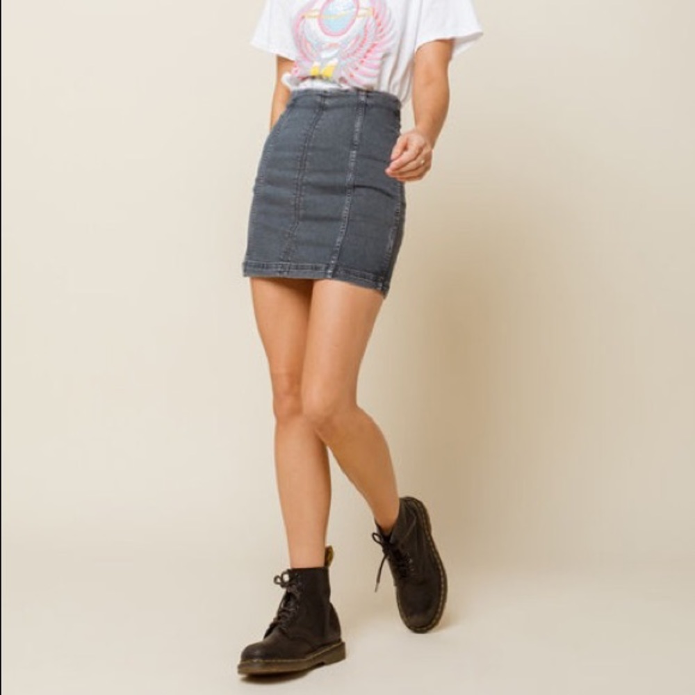 Stretchy Denim skirt from Free People